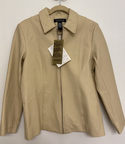 Womens new cream leather - new,