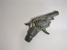 PISTOLET VINTAGE MINIATURE A EAU " L' INCASSABLE" 60's/ ALU / WATER GUN