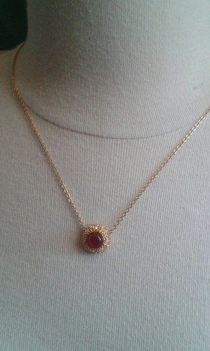 Collier plaqué poinçon - poinçon,