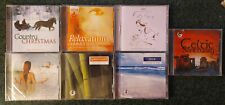 Joli lot 7 CD RELAXATION ZEN CELTIC TIBETAIN MER COUNTRY CHRISTMAS TBE