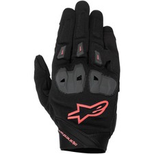 Gants de moto Alpinestars SP X 1 noir/rouge fluo
