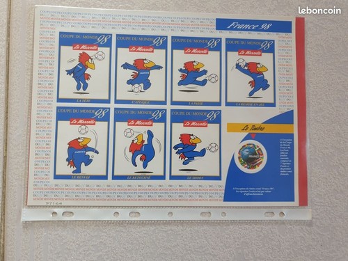 Feuillet footix vignettes - 7,