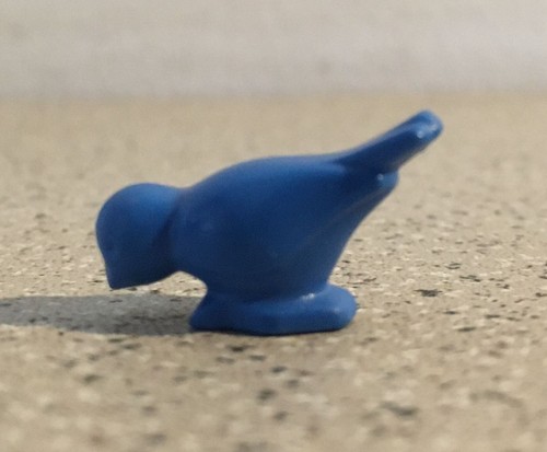 Playmobil oiseau picorant - oiseau, bleu