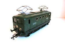 TRAINS JEP "O"  LOCO ÉLECTRIQUE  BB-8101  BON ÉTAT FONCTIONNE AV/AR Lg 23cm 1956