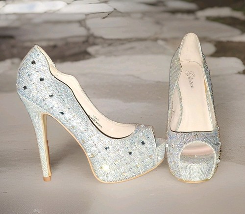 Glister silver glitter - silver,