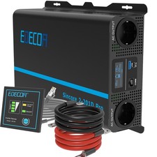 EDECOA Convertisseur 12V 220V