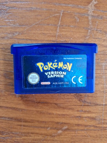 Gba pokémon version saphir - [gba],