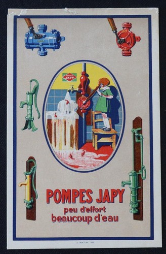 Carte postale publicitaire