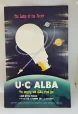 VINTAGE U-C ALBA LIGHT BULB