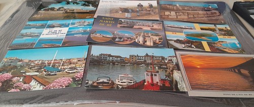 Lot cartes postales semi - lot, 9