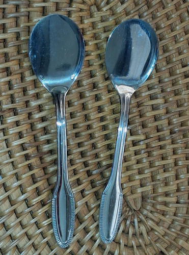 Cuillères glace inox - x,