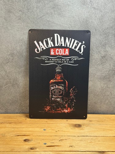 Plaque métal jack daniel - métal,