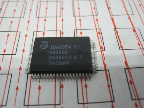 1pcs tda8854 2c bus - 1pcs, s1