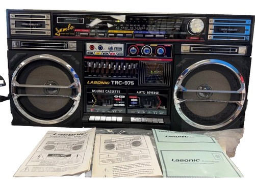 Lasonic boombox trc 975 with - trc-975,