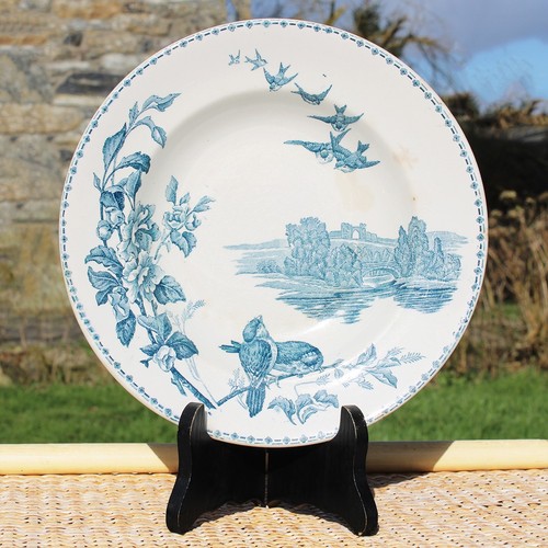 Assiette creuse ancienne - , en