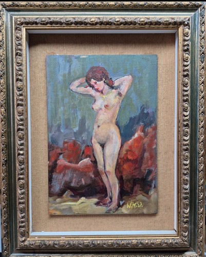 Tableau huile portrait - tableau,