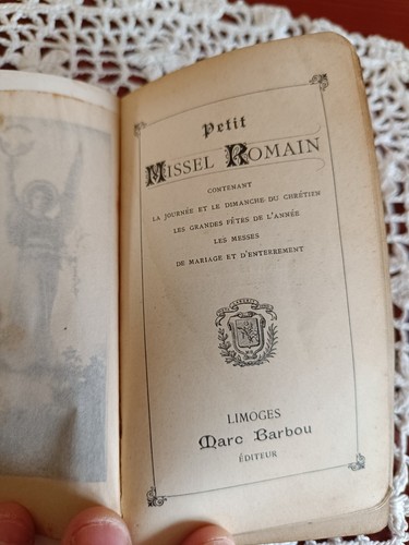 Petit missel romain 11bis - missel,