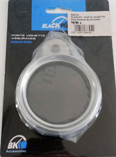 Support Porte vignette assurance moto scooter vignette crit air rond chromé