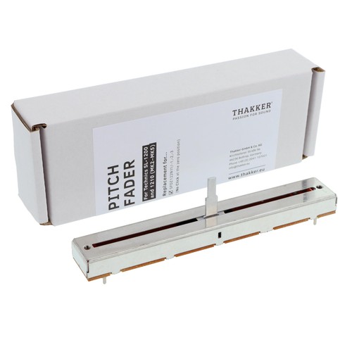 Pitch fader sans clic - sans, pour