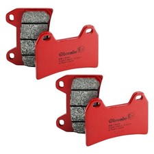 Kit 4 Plaquettes De Frein Avant Brembo Sinterisées Pour Moto Morini Corsaro Velo