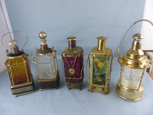 Lot bouteilles lanternes - lot, de