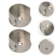  2 Pcs Support De Tringle À