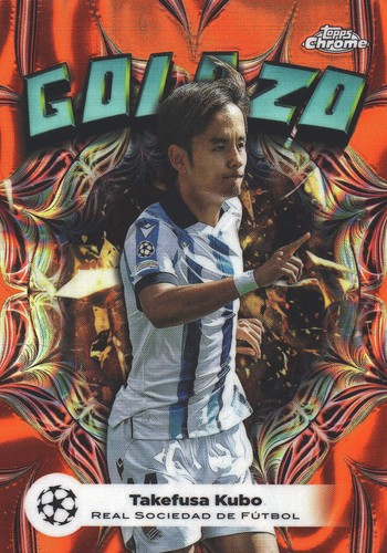 2023 topps chrome golazo - chrome,