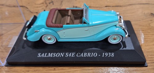 Salmson s4e cabrio - -, bleu