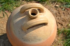 Grande Jarre à huile en terre
