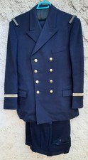 Uniforme Officier de Marine Veste Pantalon type 1940 FNFL Drap de laine Blazer