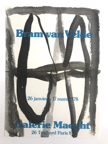 Bram van velde - velde,, galerie
