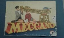MECCANO MANUEL D'INSTRUCTIONS