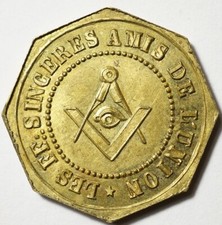 FRANC-MACONNERIE : JETON DE LA