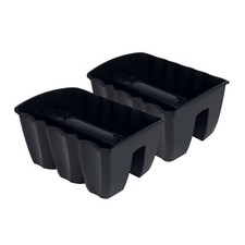 2 x jardinière 40 cm pot