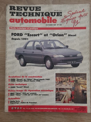 Revue technique auto ford - technique,