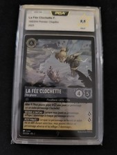 Carte Lorcana Disney TCG PCA 9.5 La Fée Clochette 193/204 FOIL