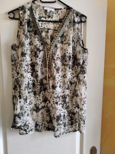 Blouse top chemisier sans - top,