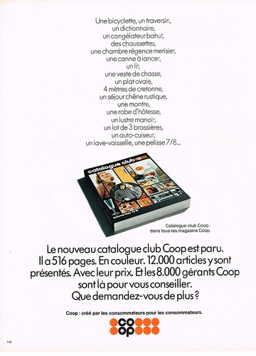 Publicite 1973 magasins - ,