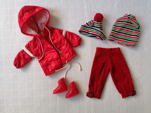 Tenue edelweis pour poupée - tenue,