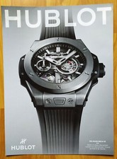 Publicité Papier - Montre HUBLOT Big Bang meca-10 de 2025