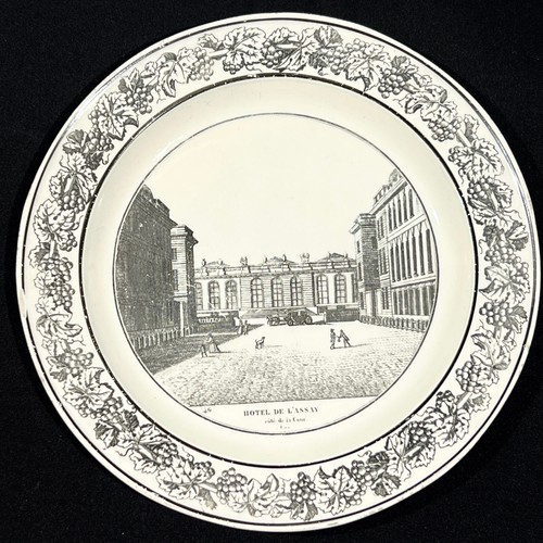 Assiette faience creil legros - faience,