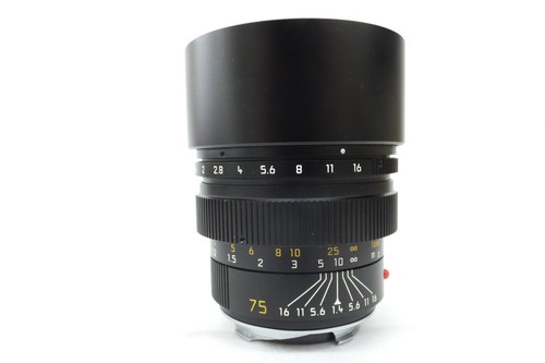 Objectif leica summilux 75mm - objectif,