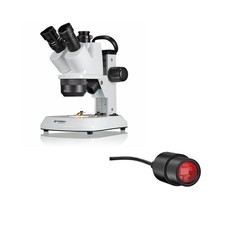 BRESSER Analyth STR Trino 10x - 40x Microscope trinoculaire stéréo avec lumière 