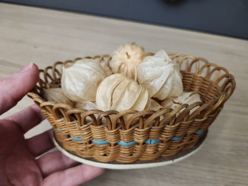Ancien panier sac petite - ancien,