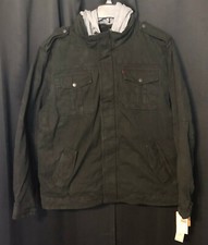 Levi men black denim - men's,