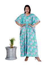 Robe Maxi Longue En Pur Coton