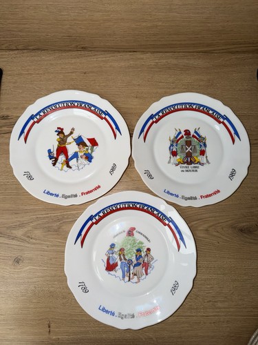 Lot assiettes - lot, 3