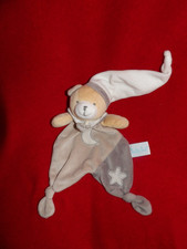 Doudou Plat Baby Nat Ours Gris