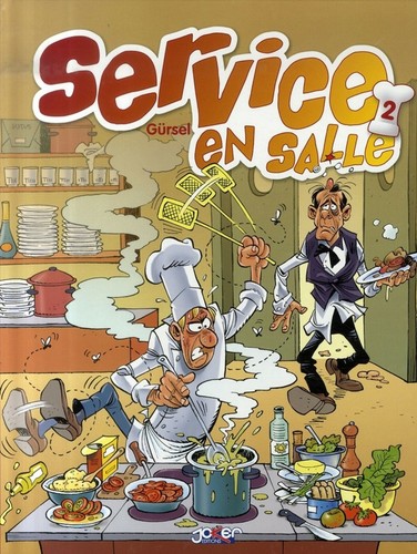 Bande dessinée service - bande, en