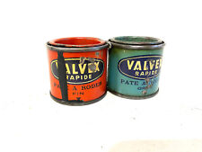 Ancien Bidon d'Huile Pâte à roder VALVEX collection garage